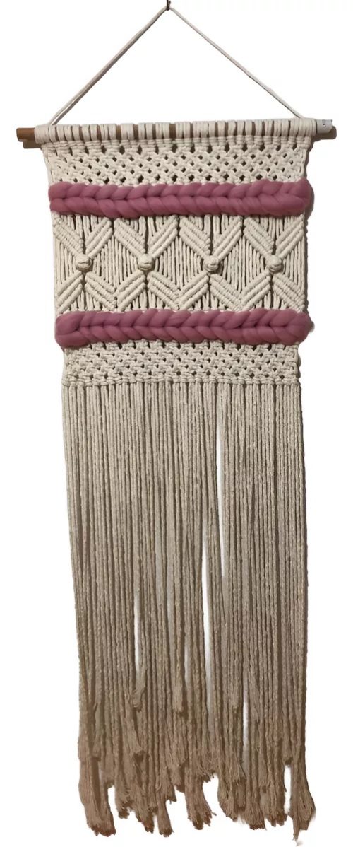 TAPIZ MACRAMÉ 44 X 1,03 SPORT & REGALOS