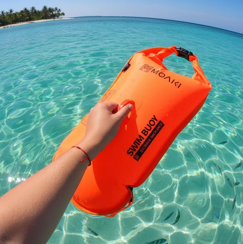 BOYA NATACIÓN AGUAS ABIERTAS MOAKI 28 L - Imagen 3