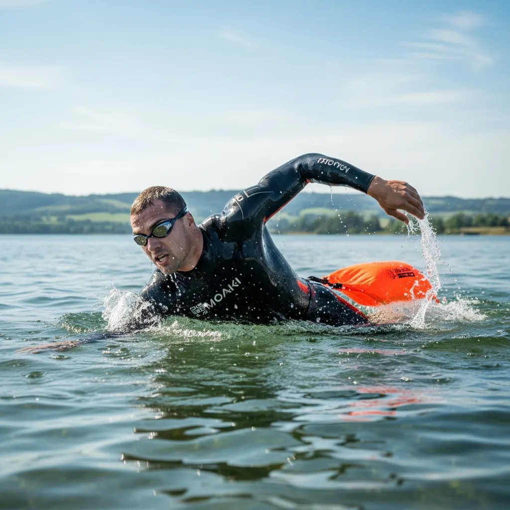 BOYA NATACIÓN AGUAS ABIERTAS MOAKI 28 L - Imagen 5