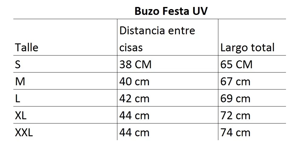 BUZO FESTA PROTECCION UV - Imagen 7